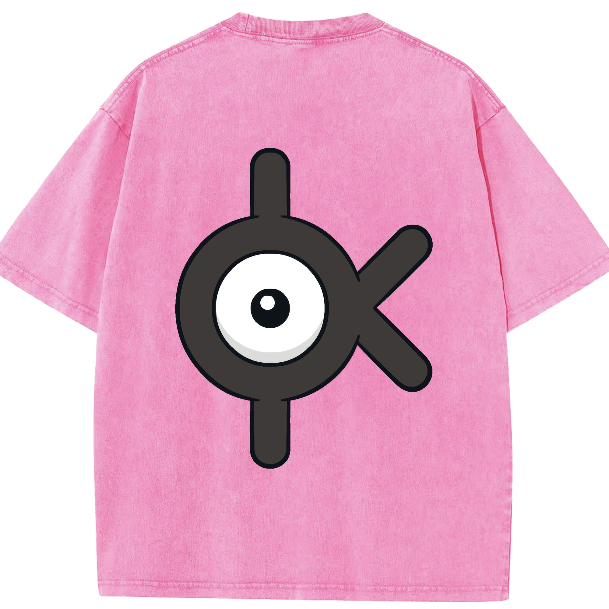 （画像用） ポケットモンスター Pokémon 綿100% ヴィンテージ風 半袖Tシャツ（背面プリント）